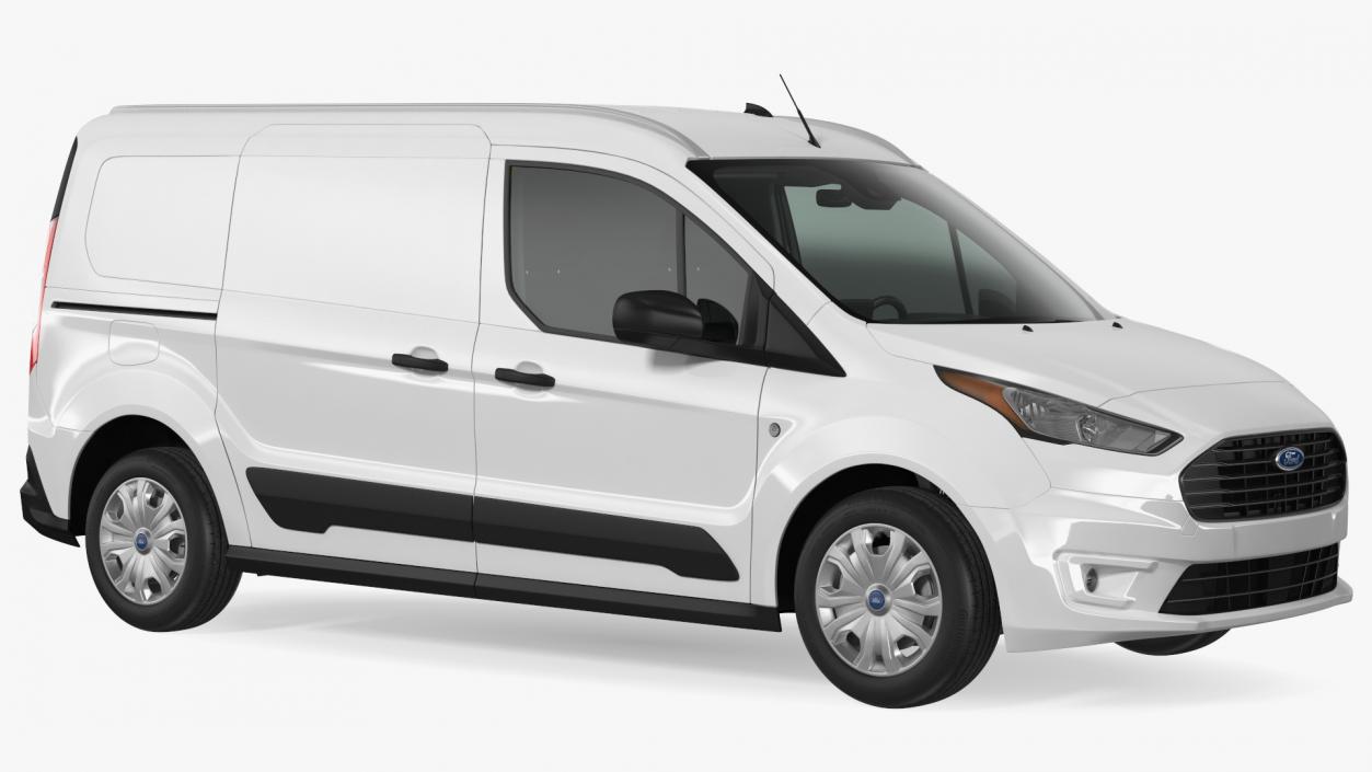 3D model Ford Transit Connect Tailgate White