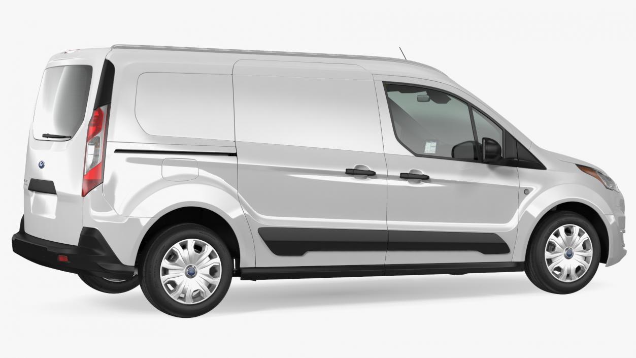 3D model Ford Transit Connect Tailgate White