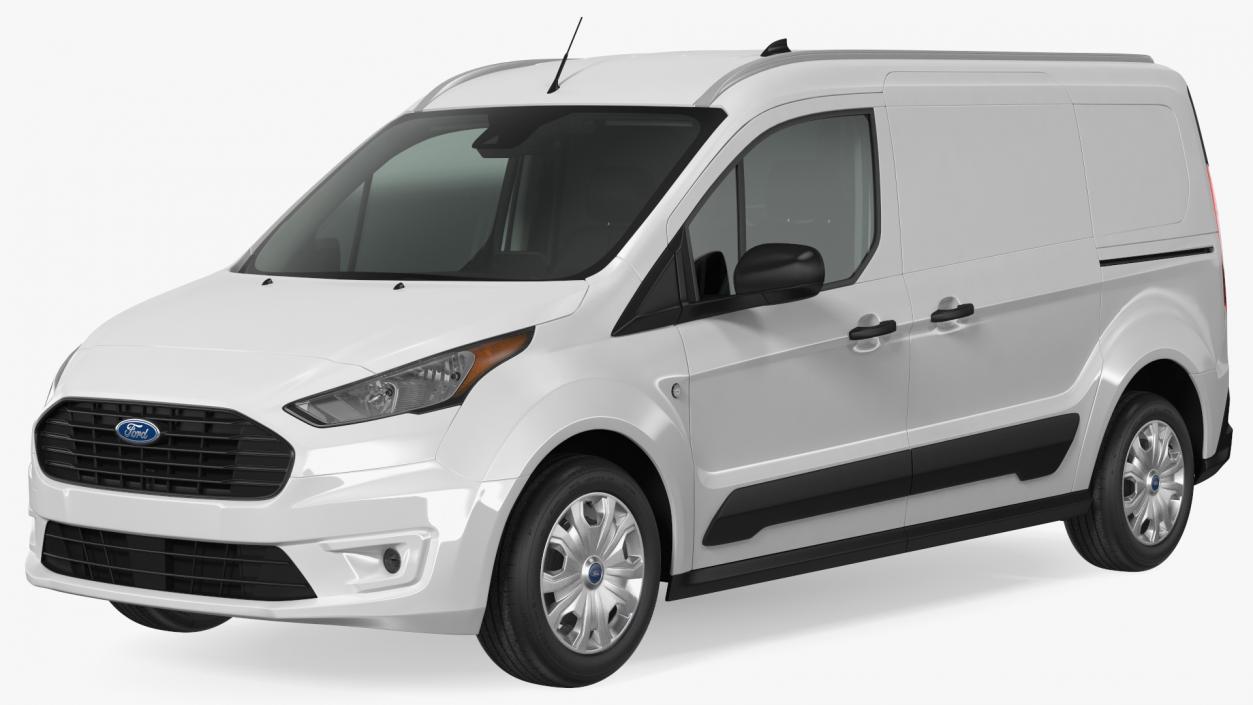 3D model Ford Transit Connect Tailgate White