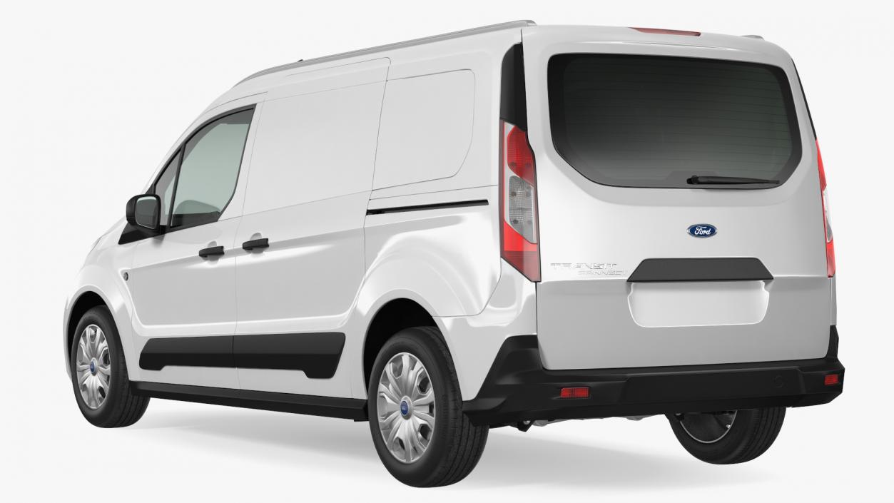 3D model Ford Transit Connect Tailgate White