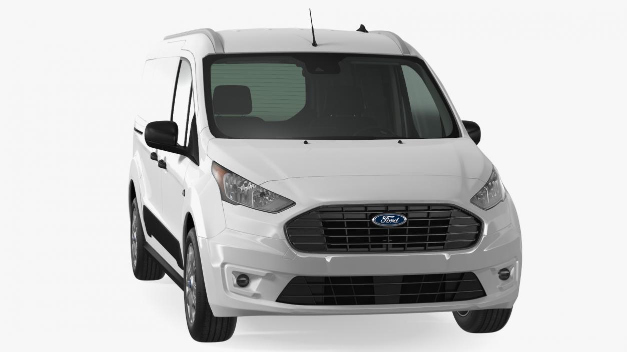 3D model Ford Transit Connect Tailgate White