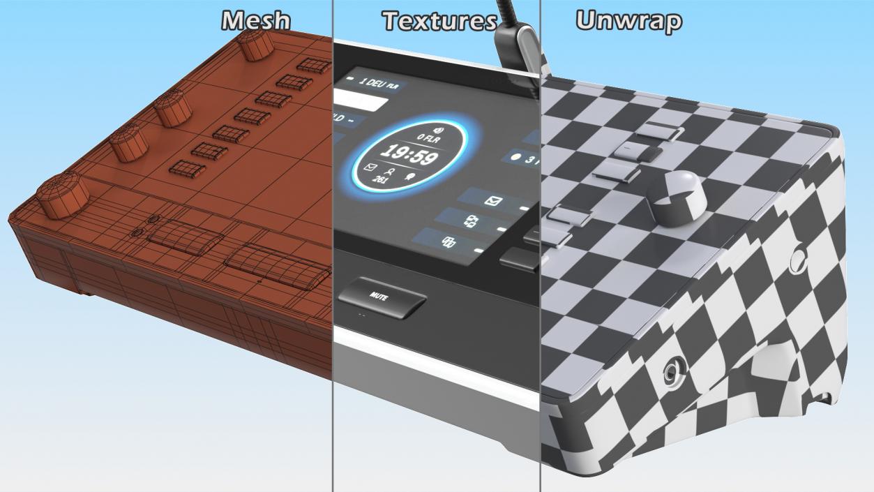 Discussion Devices Collection 3D model