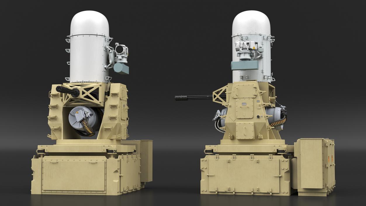 3D Mark 15 Phalanx Close-In Weapon System Sand model