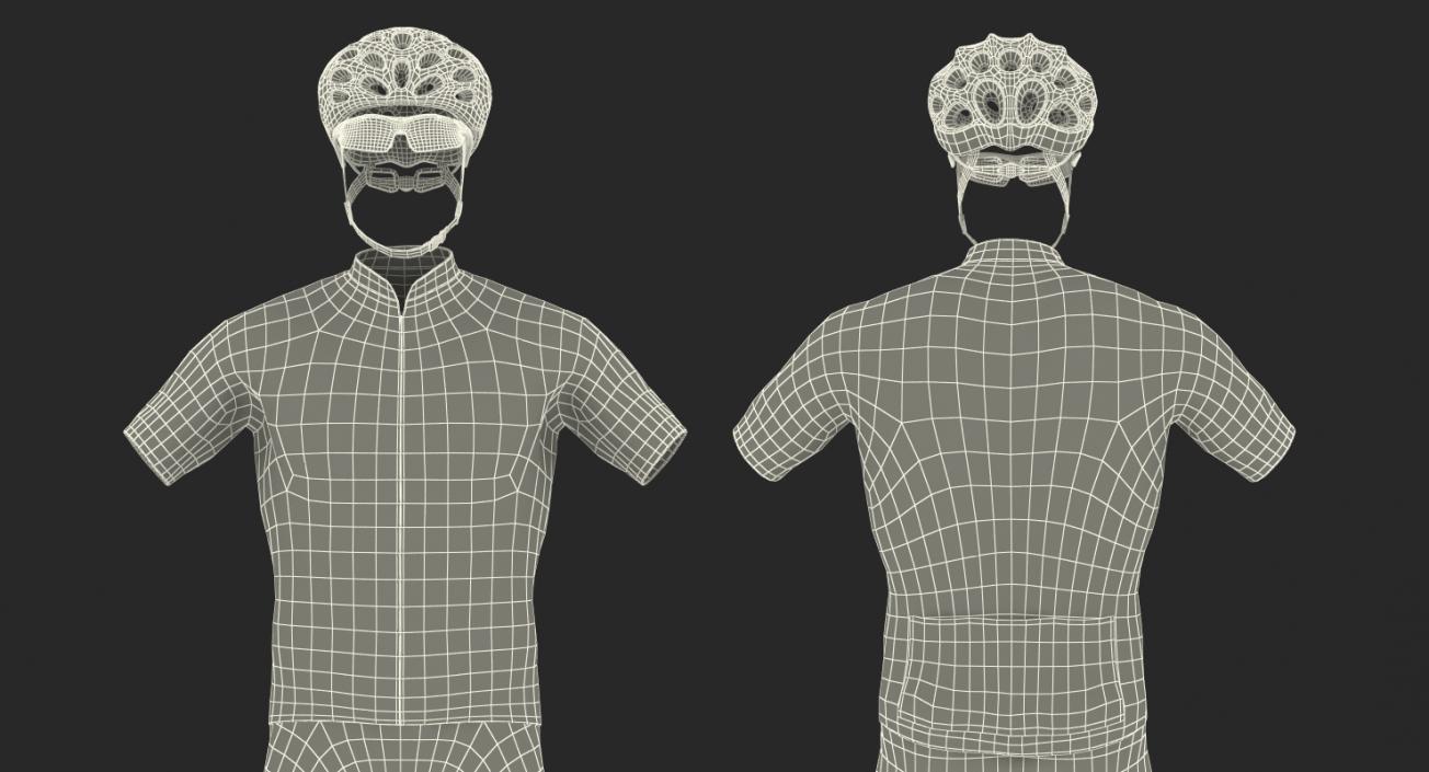 3D model Cyclist Suit Generic