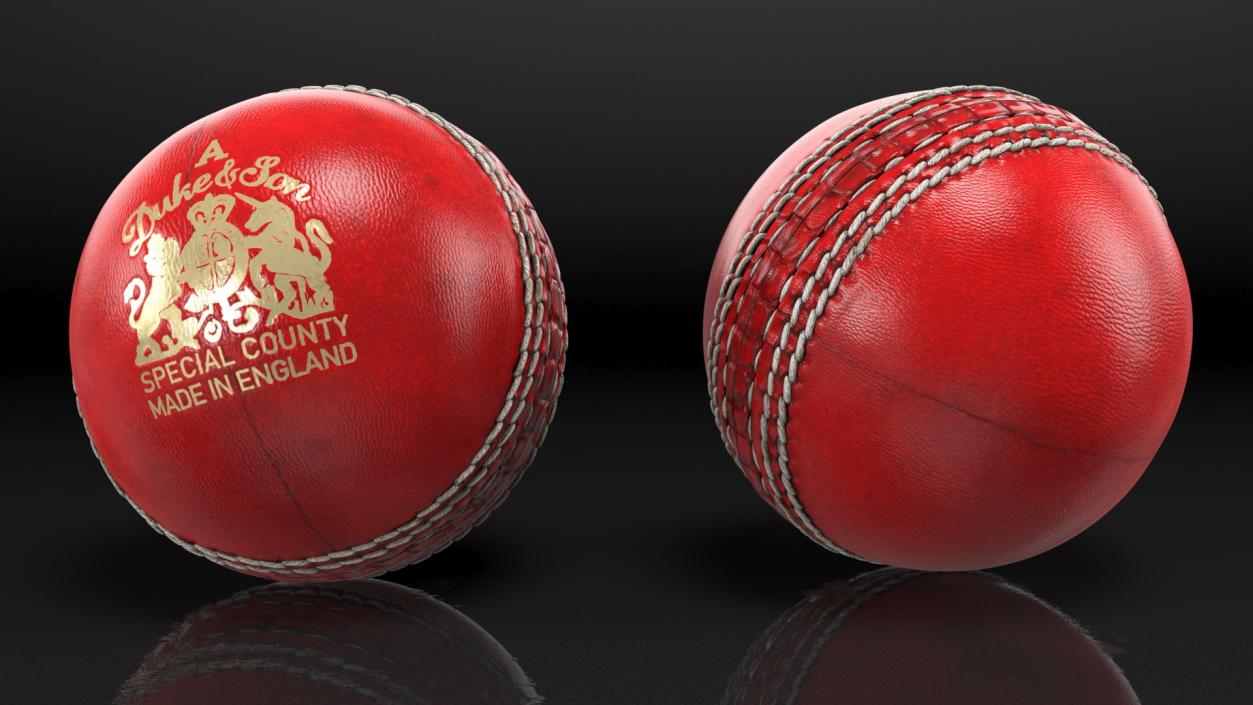 3D Cricket Balls Collection 2