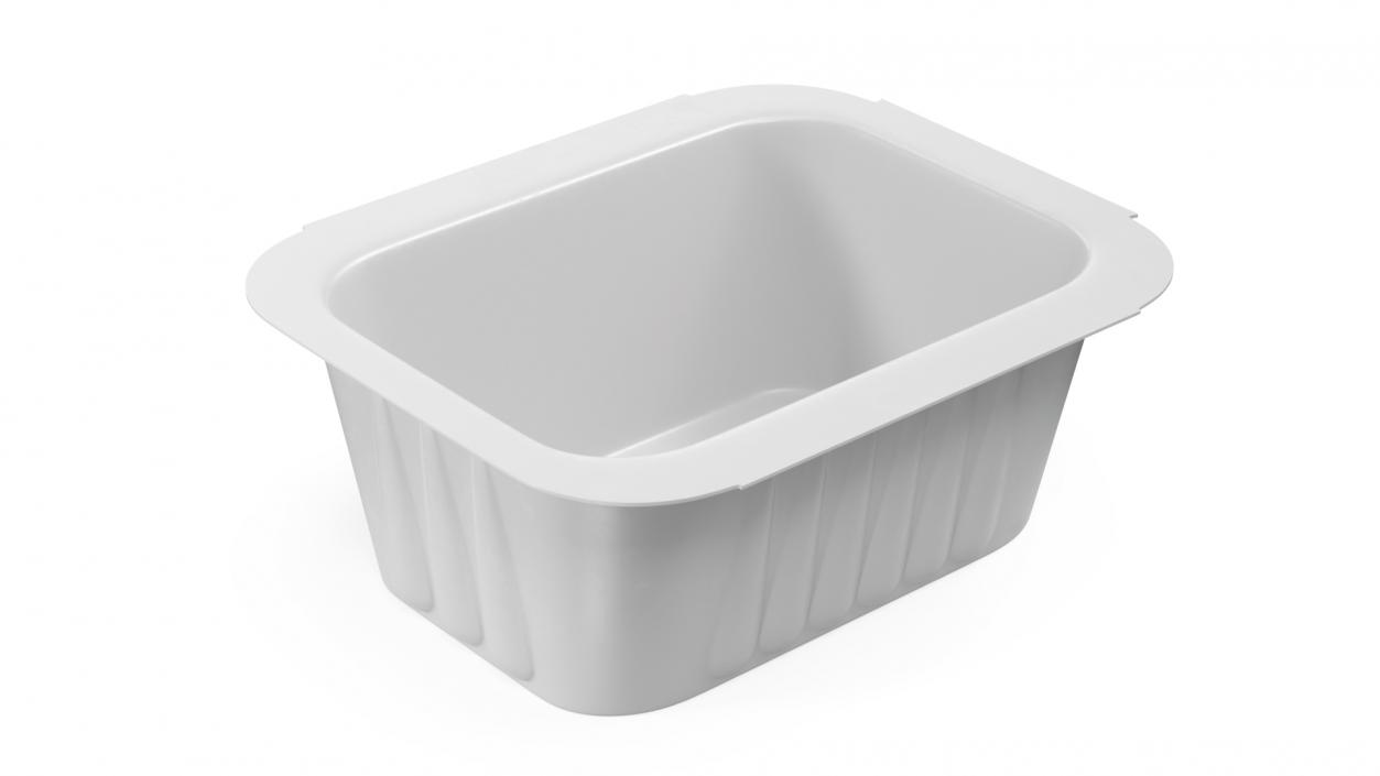 3D Plastic Dip Pot White