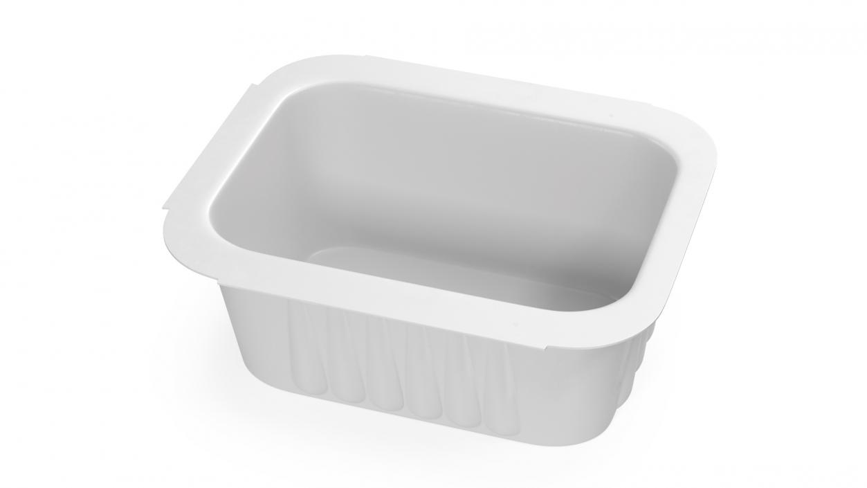 3D Plastic Dip Pot White