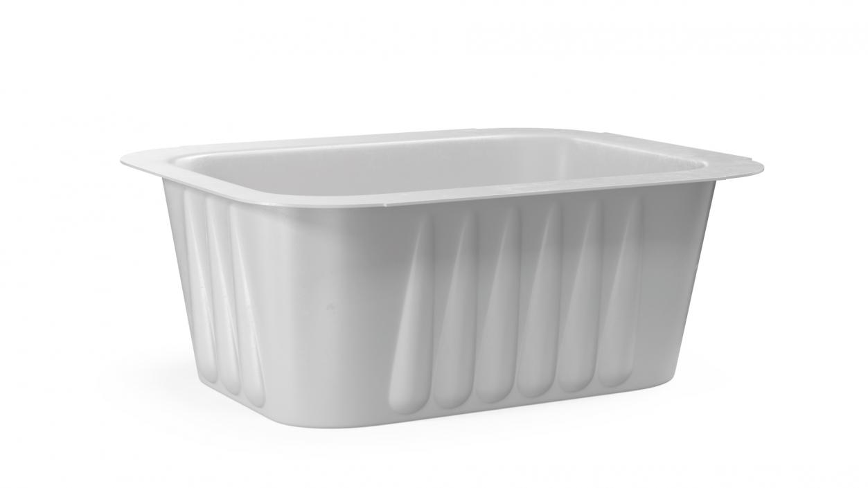 3D Plastic Dip Pot White