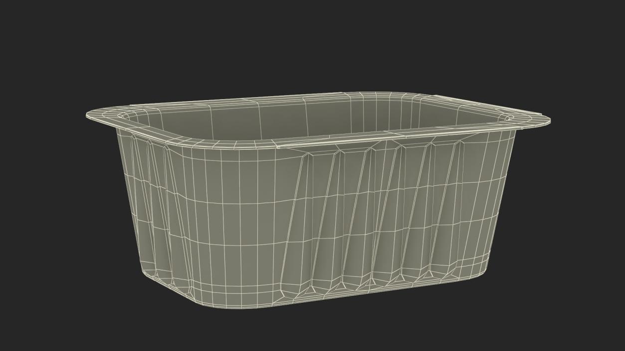 3D Plastic Dip Pot White