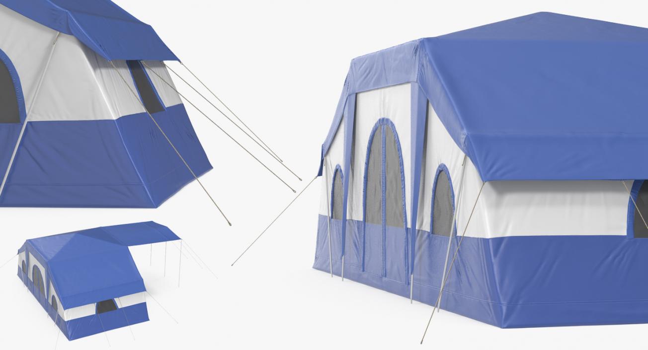 Family Camping Tent 3D model