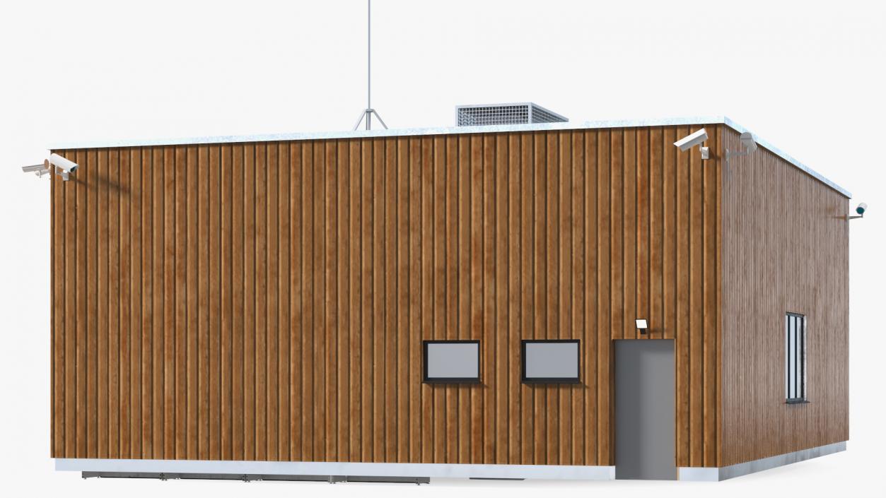 Small Shop Building 3D model