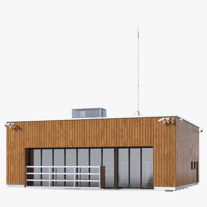 Small Shop Building 3D model