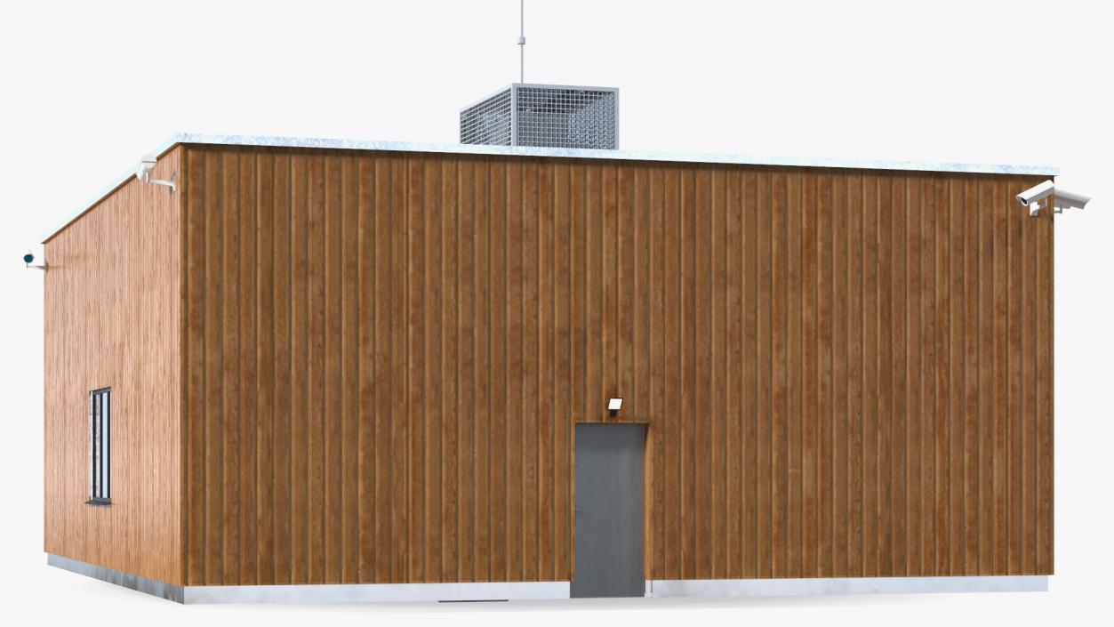 Small Shop Building 3D model