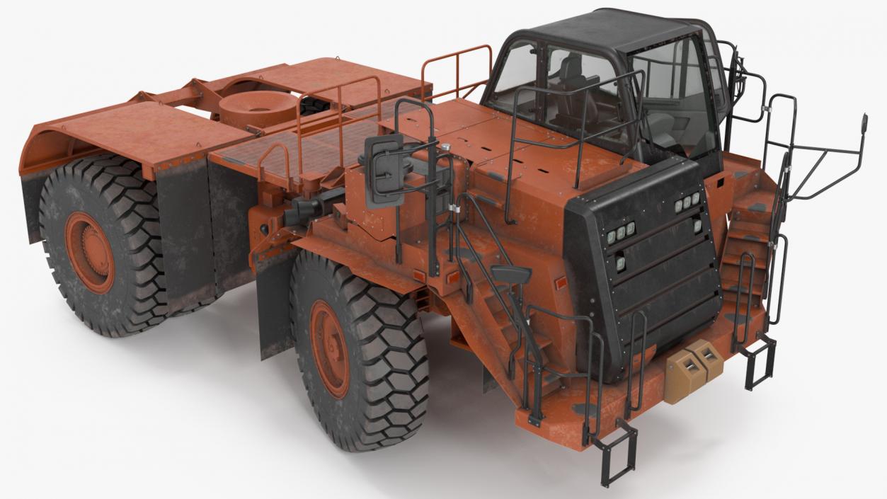 3D Heavy Duty Bare Chassis Dirty Rigged