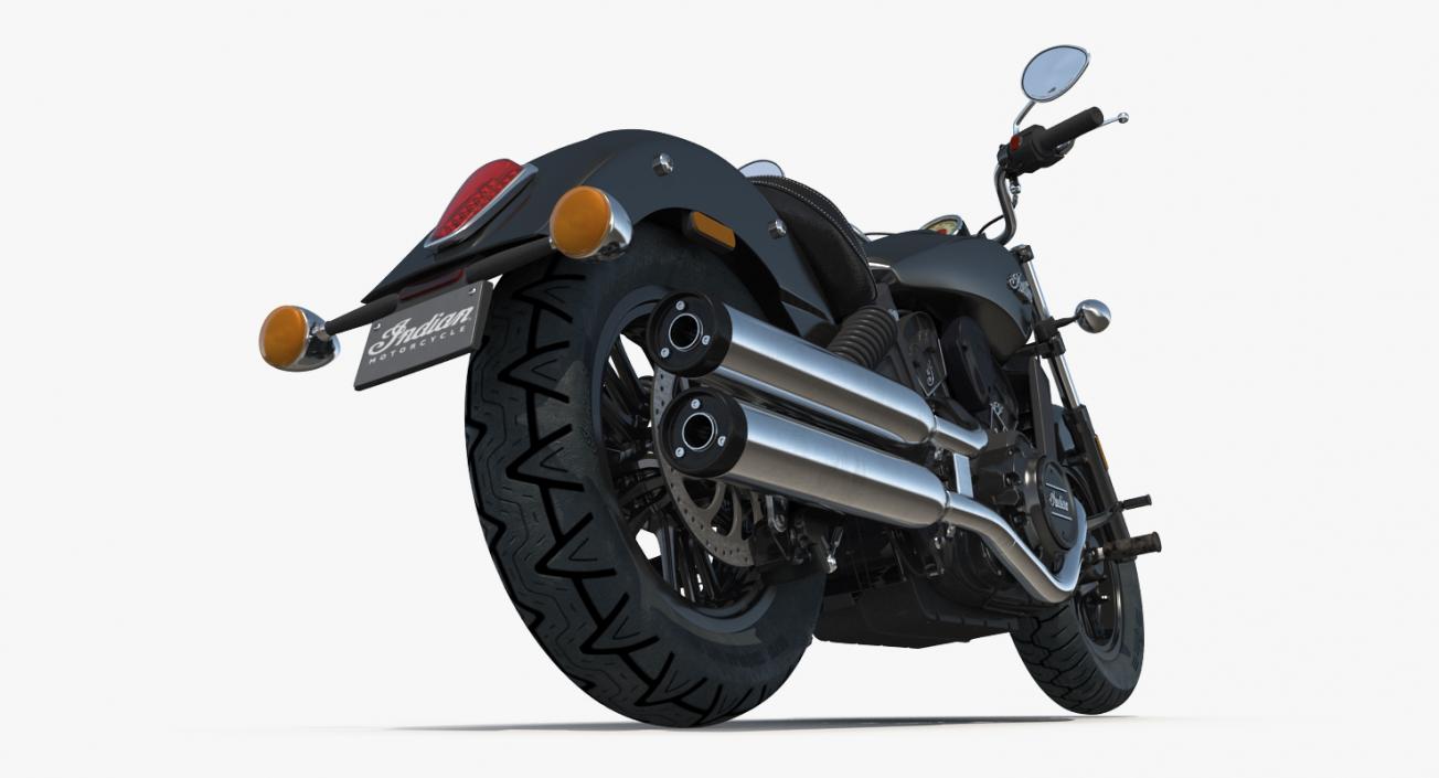 Motorcycle Indian Scout Sixty 2016 3D model