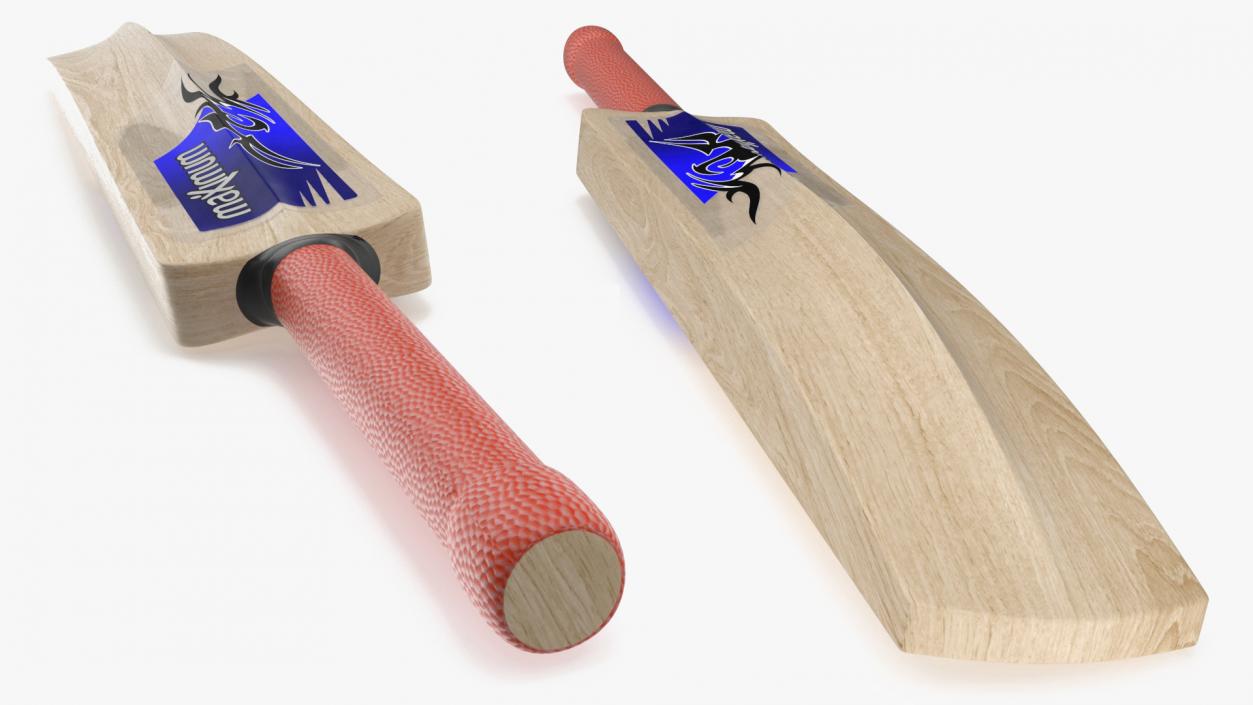 3D English Willow Cricket Bat