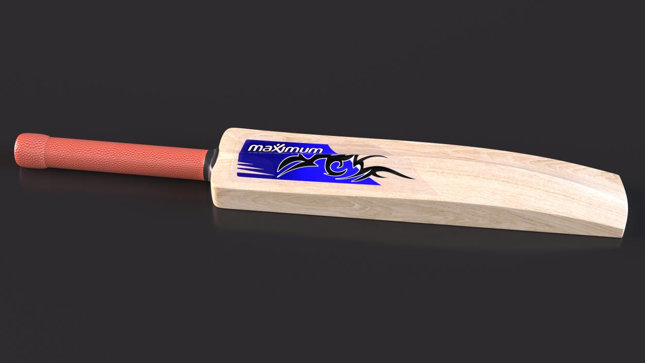 3D English Willow Cricket Bat