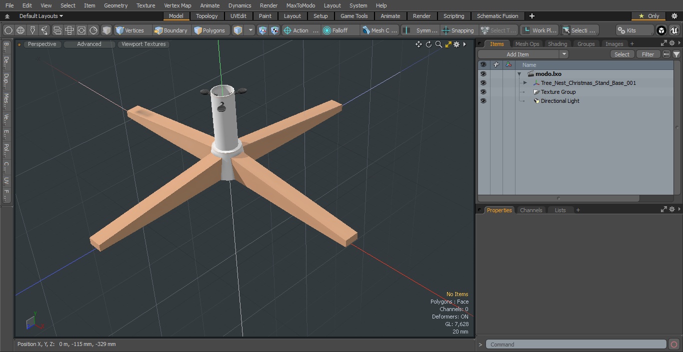 3D model Tree Nest Christmas Stand Base