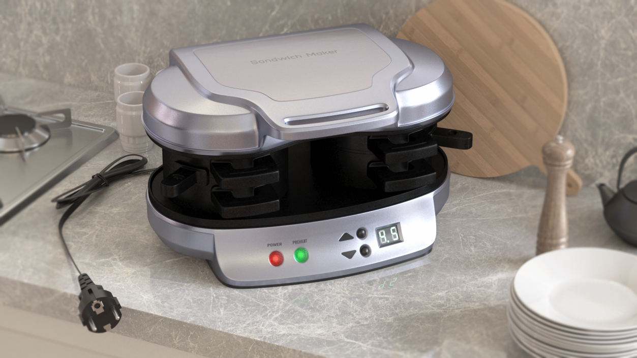 Breakfast Sandwich Maker 3D model