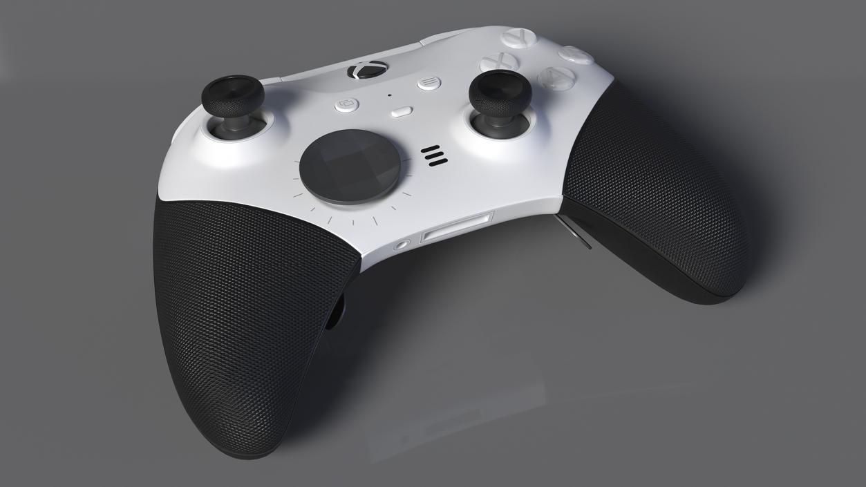 3D model Wireless Controller Xbox Elite Series 2 White