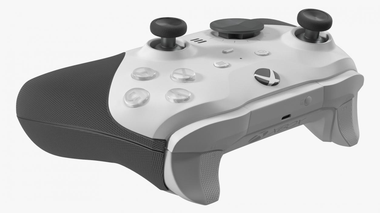 3D model Wireless Controller Xbox Elite Series 2 White