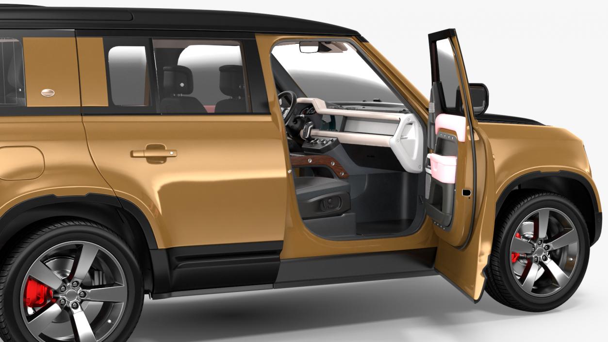 Comfortable SUV Rigged 3D