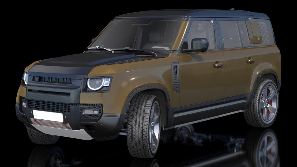 Comfortable SUV Rigged 3D