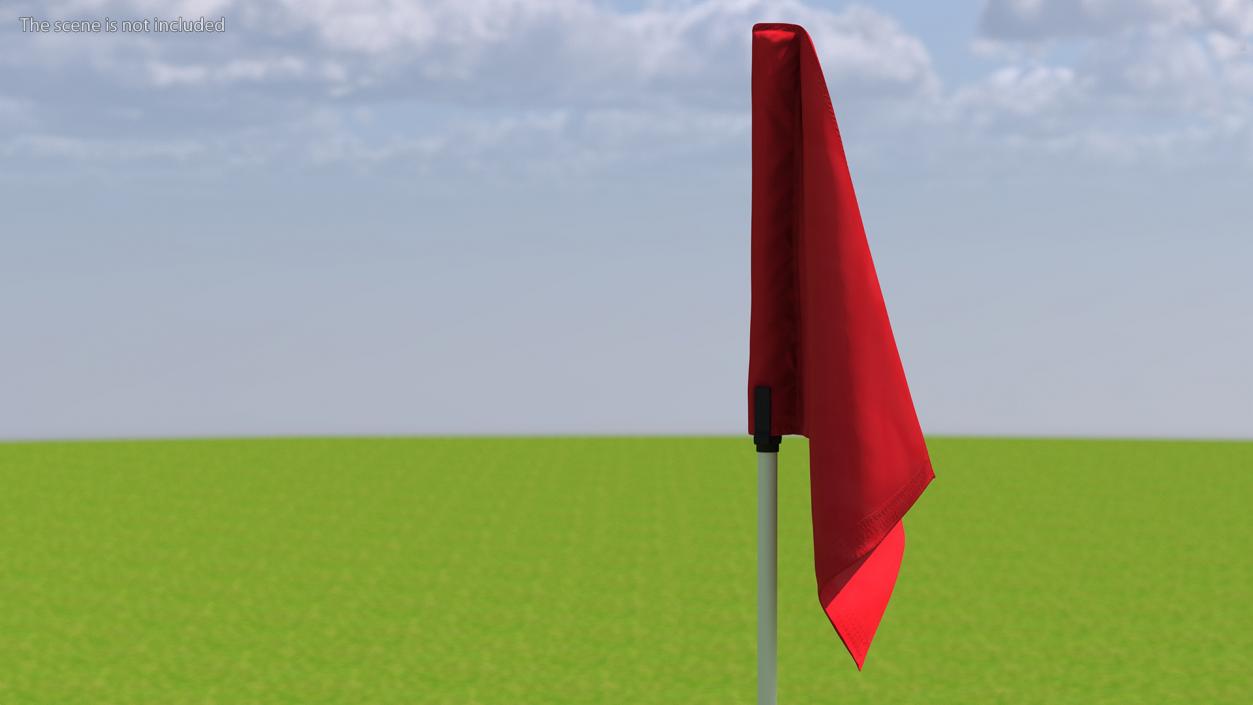 Golf Hole Place Fur 3D model