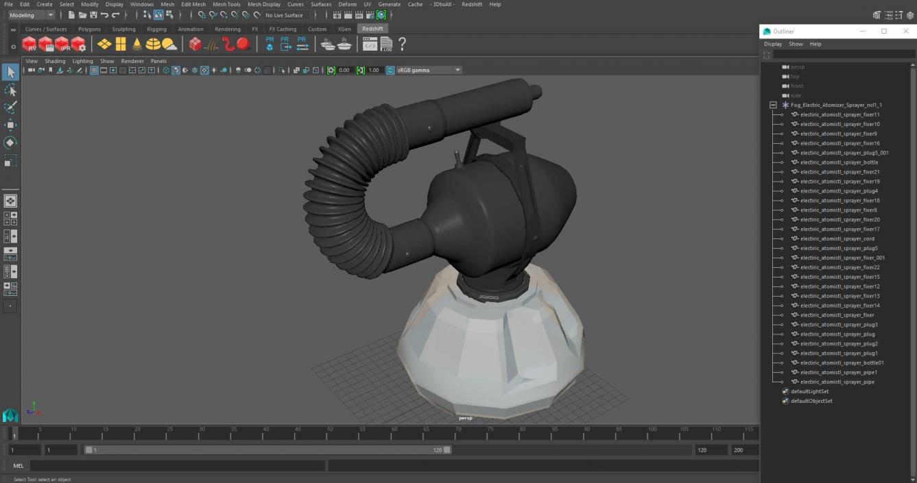 Fog Electric Atomizer Sprayer 3D model