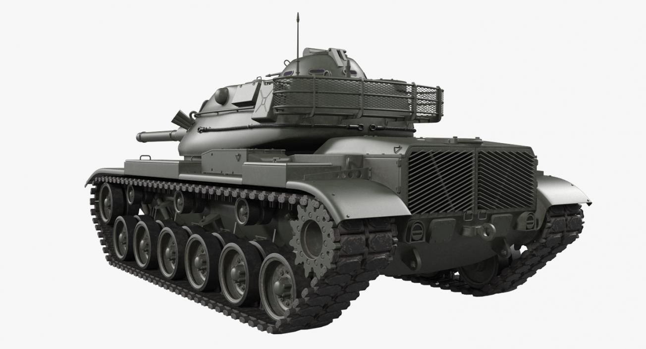 Main Battle Tank M60 Patton 3D