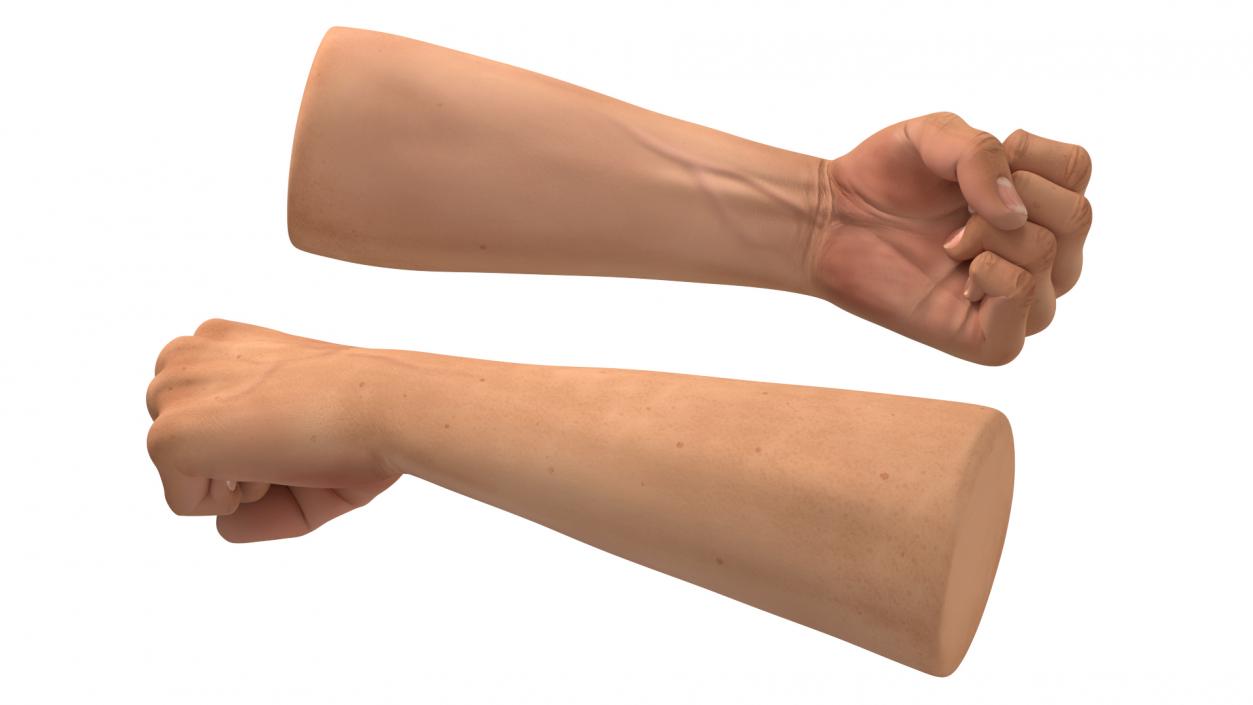 3D Magnetic Wristband on Human Arm