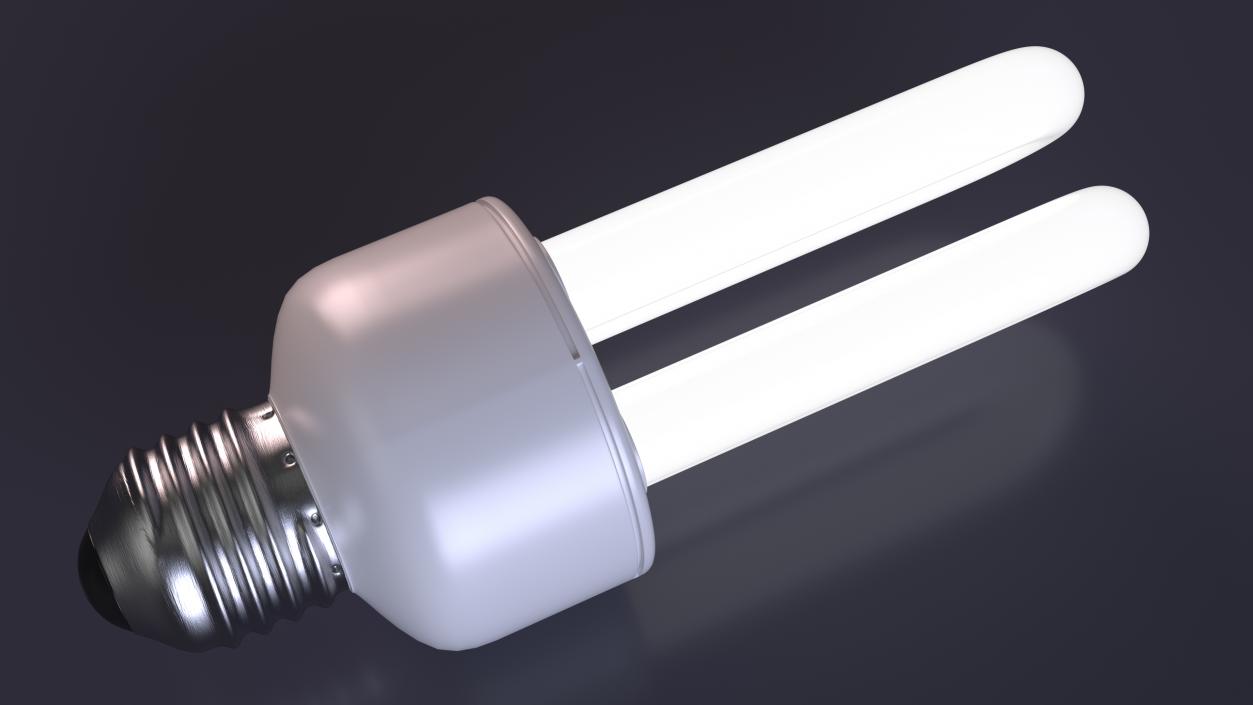 3D Energy Saving Bulb model