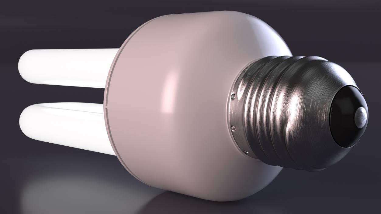 3D Energy Saving Bulb model