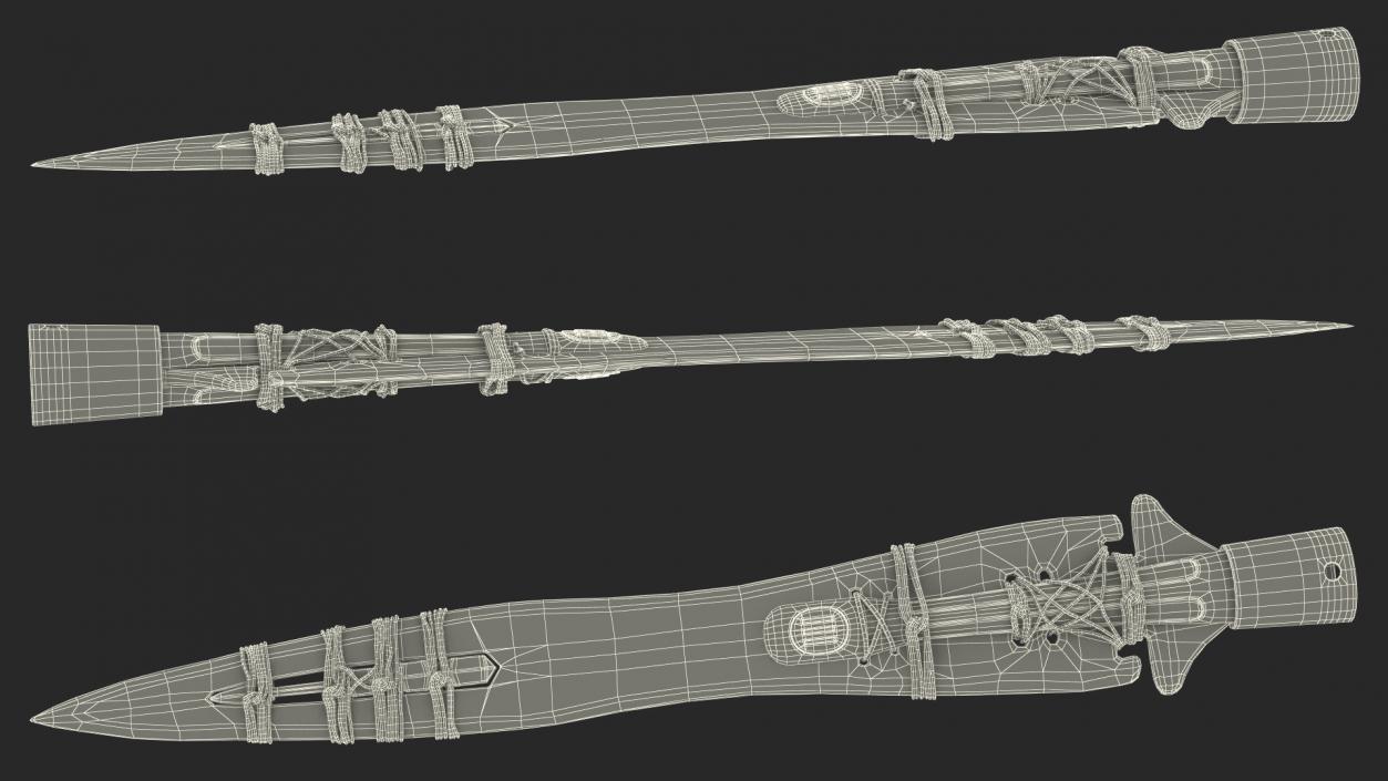 Ancient Roman Spear 3D model