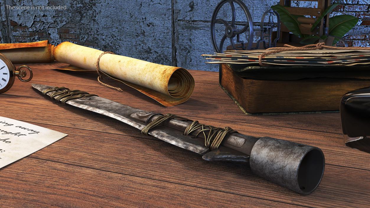 Ancient Roman Spear 3D model