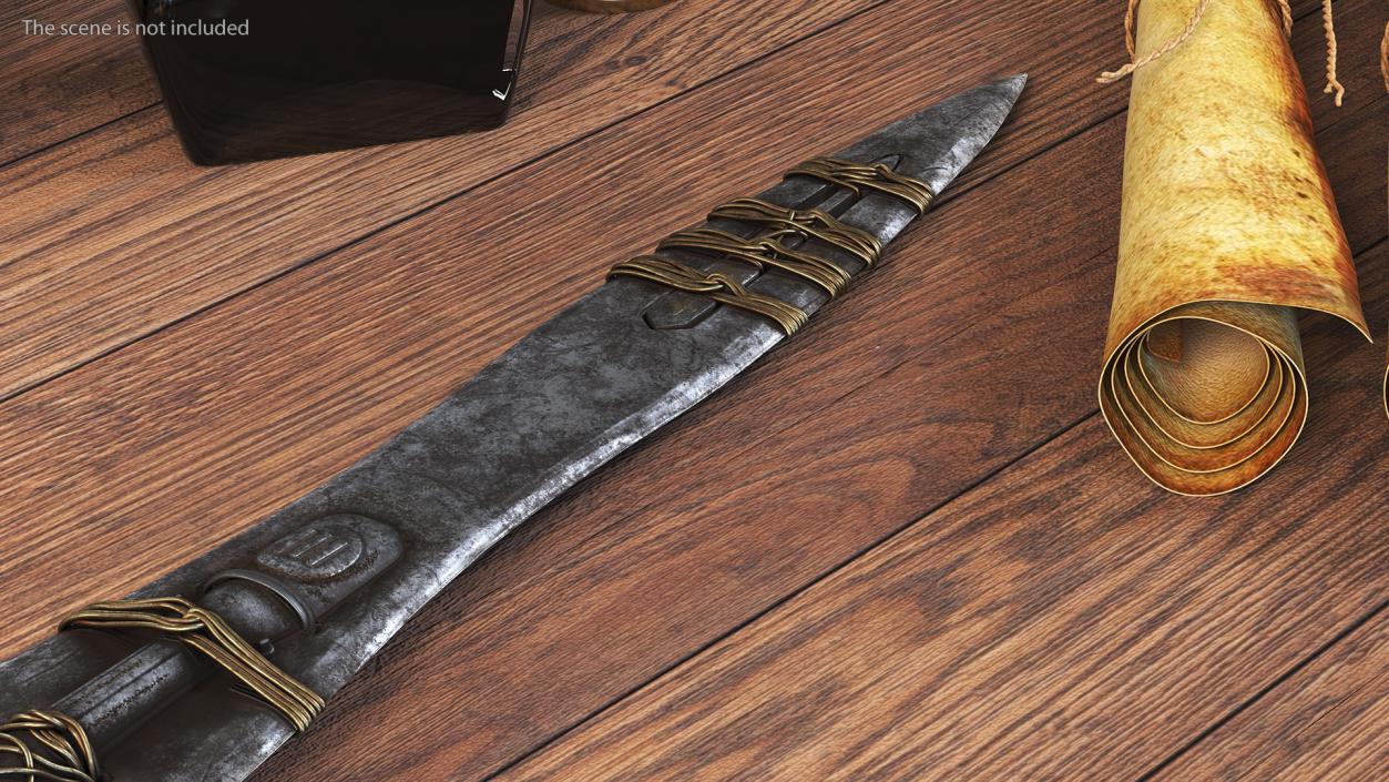 Ancient Roman Spear 3D model