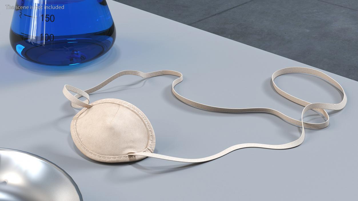 3D Medical Eyepatch Nude