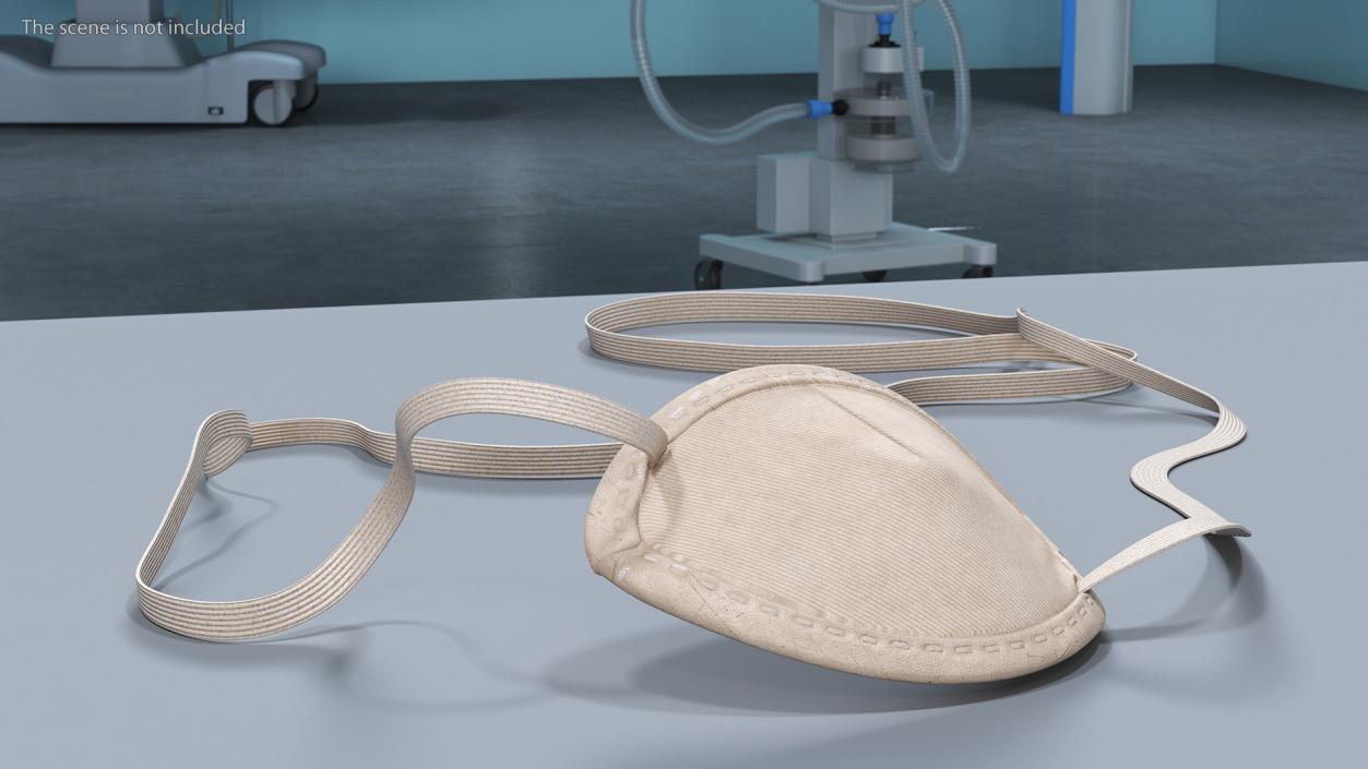 3D Medical Eyepatch Nude