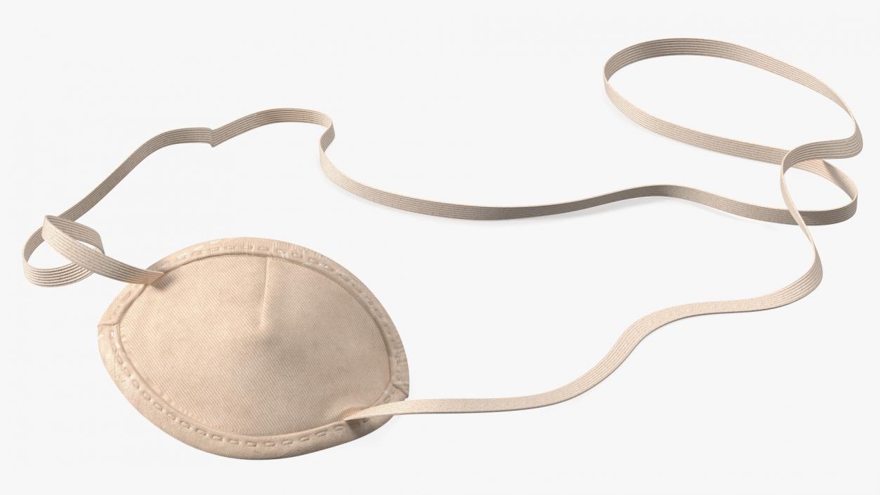 3D Medical Eyepatch Nude