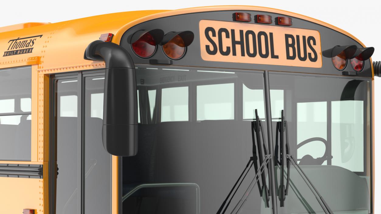 Thomas Saf T Liner School Bus 3D model