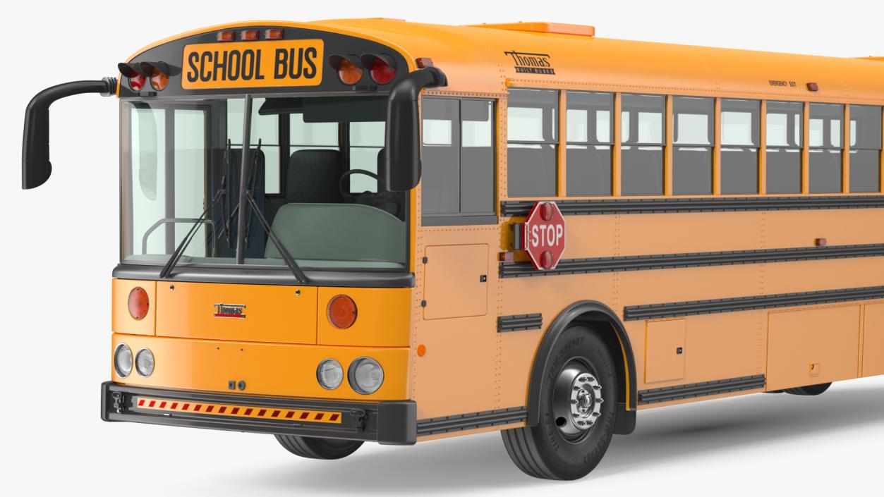 Thomas Saf T Liner School Bus 3D model