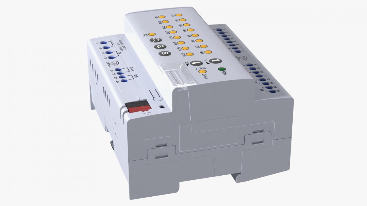 3D DALI Light Controller 8-Fold model