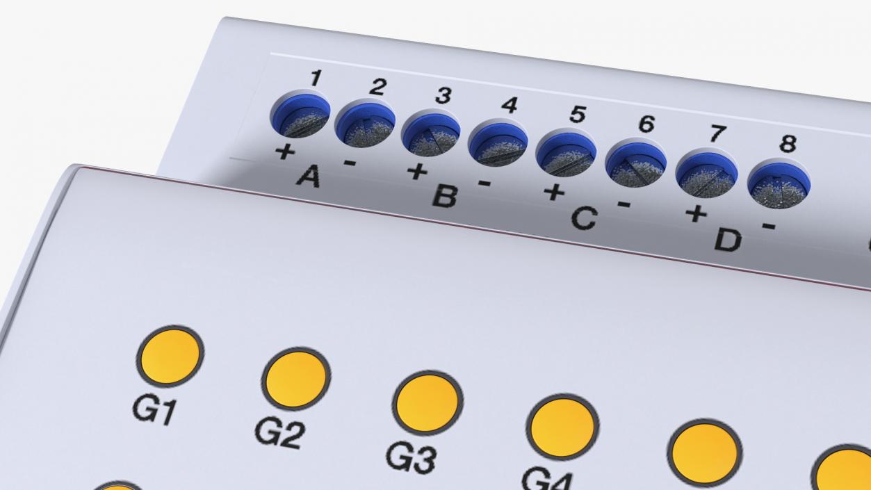 3D DALI Light Controller 8-Fold model