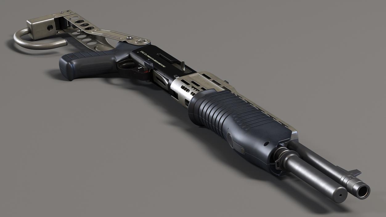 3D model Combat Shotgun Franchi SPAS 12