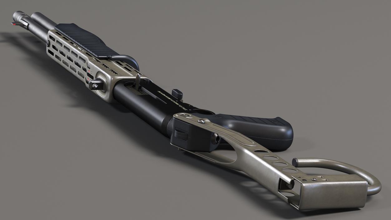 3D model Combat Shotgun Franchi SPAS 12