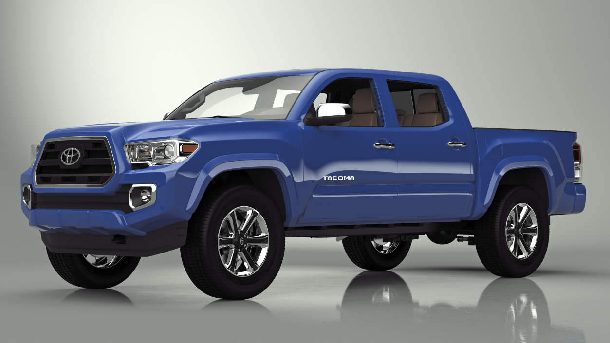 3D model Toyota Tacoma Pickup 2016