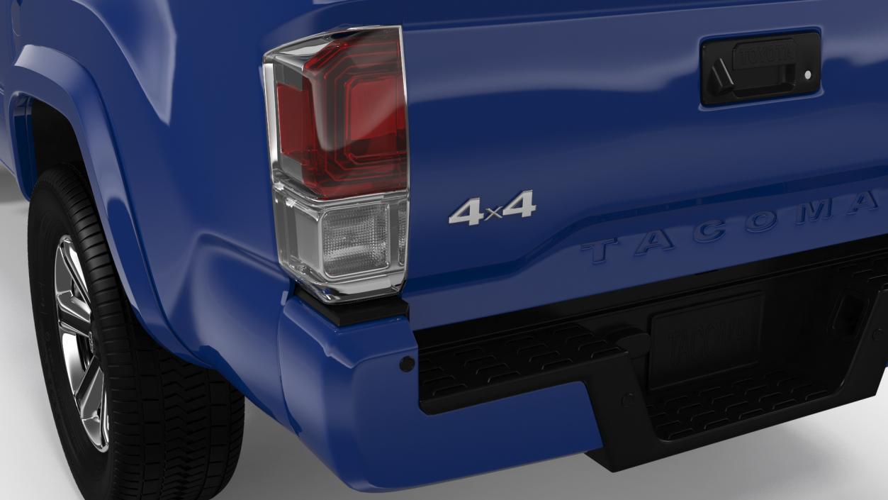 3D model Toyota Tacoma Pickup 2016