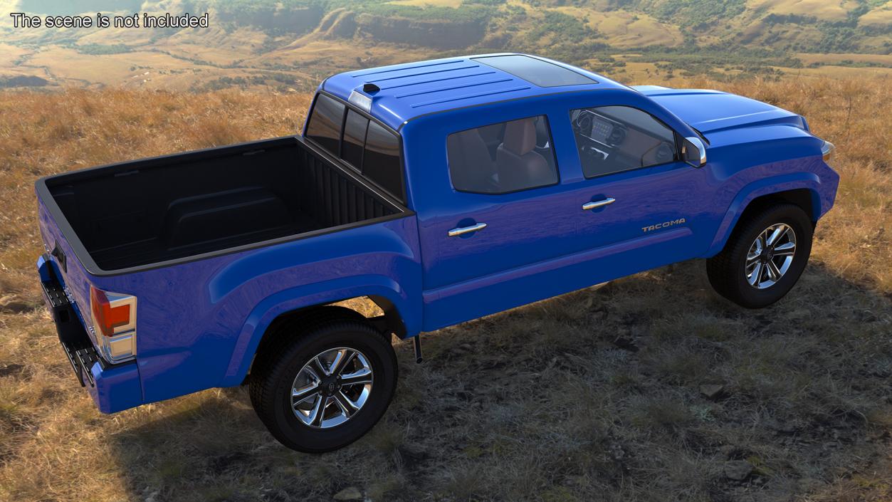 3D model Toyota Tacoma Pickup 2016