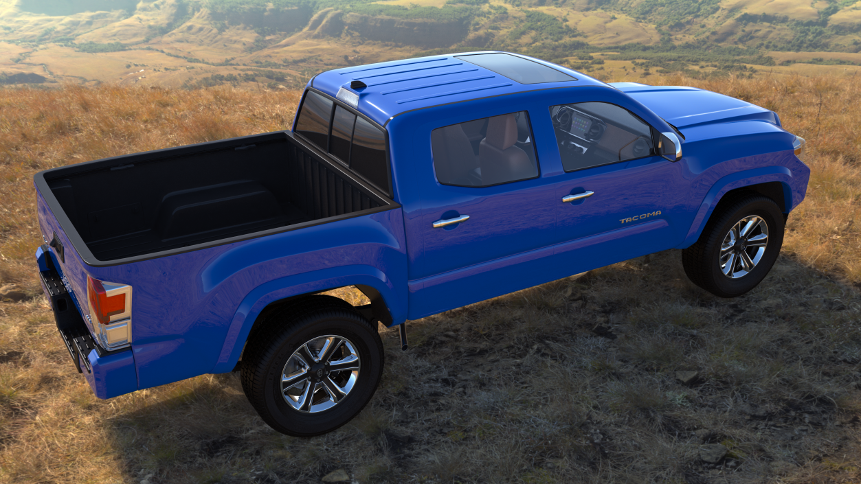 3D model Toyota Tacoma Pickup 2016