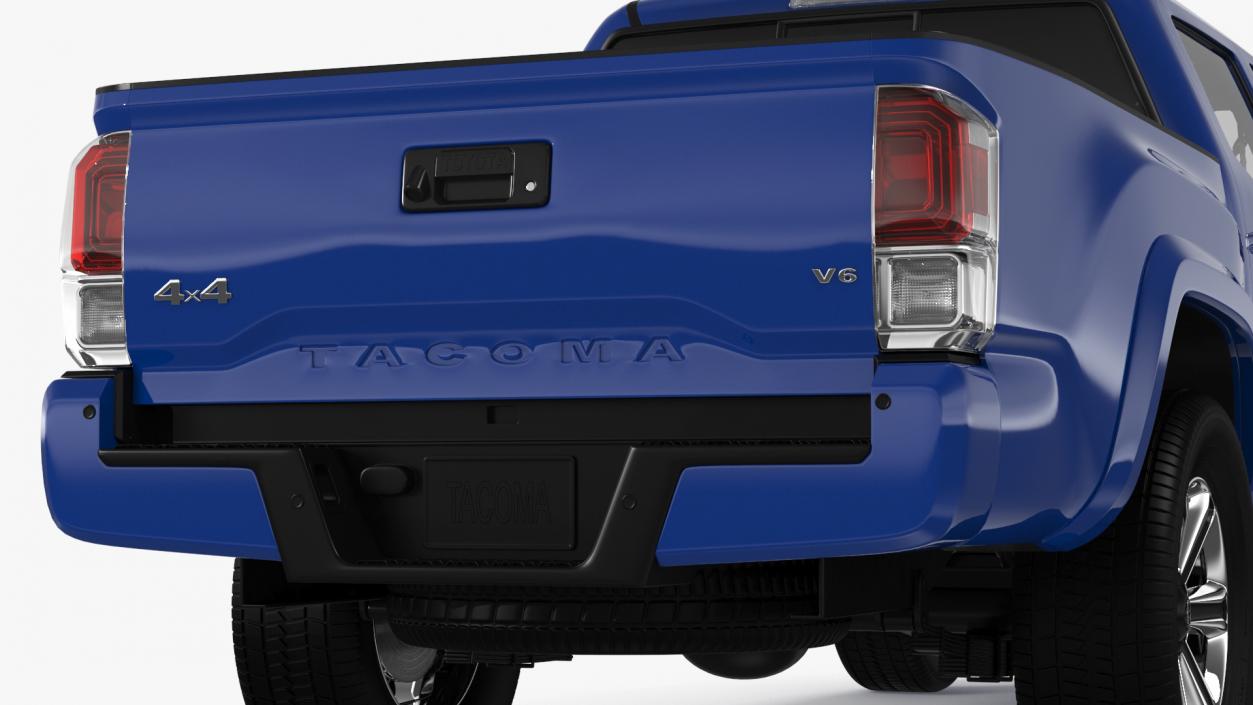 3D model Toyota Tacoma Pickup 2016